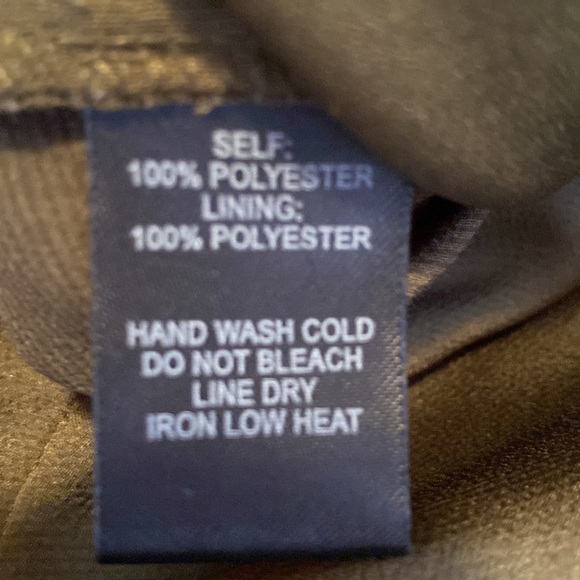 • LULUS• Nieva Olive Green Satin Strapless Cargo Jumpsuit Size medium - Picture 8 of 10